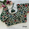 Rk Blouse Velvet Heavy Luckhnowi Work Navratri Special Blouse Manufacturers